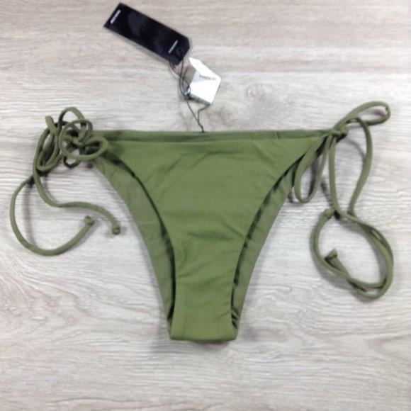 Tavik Jax Ribbed Olive Swim Bottom - Picture 1 of 4